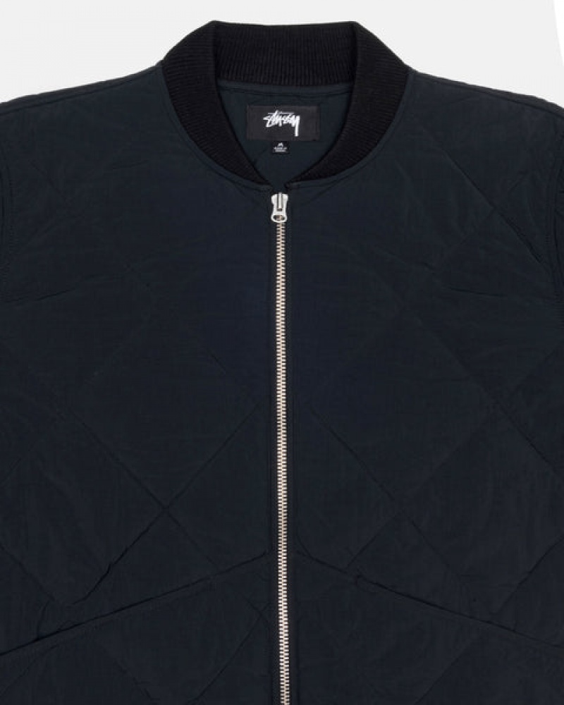 Stussy 8 Ball Gewatteerd Liner Jacket Jassen Dames Zwart Belgium | YKP-4841