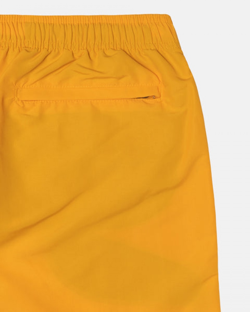 Stussy Big Basic Water Kort Zwemkleding Heren Geel Belgium | LFK-2987