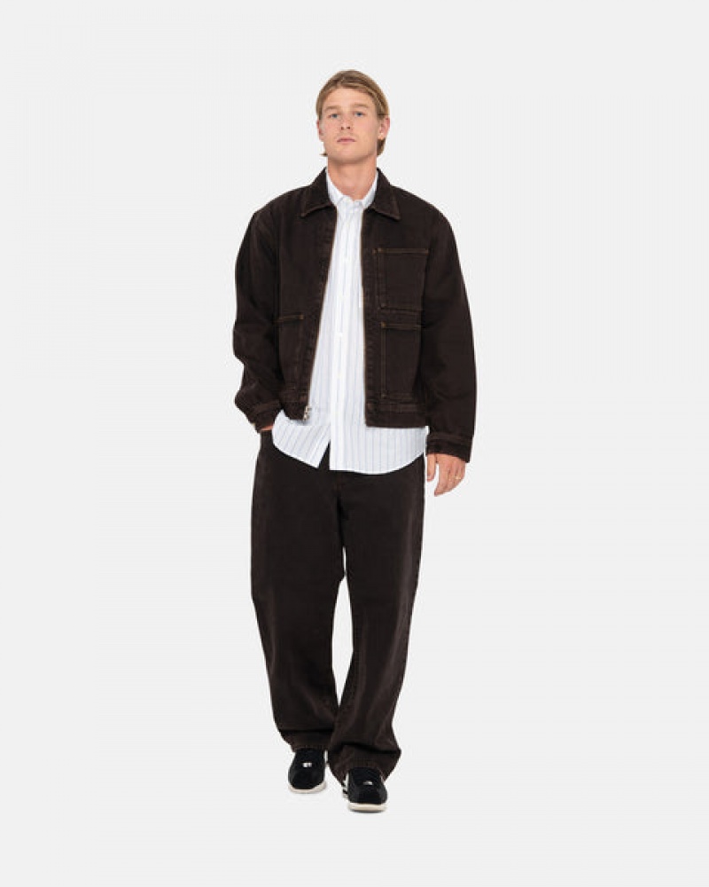 Stussy Big Ol' Jean Denim Broek Heren Zwart Belgium | LOS-3087