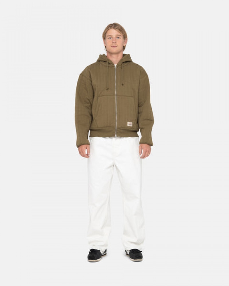 Stussy Big Ol' Jean Overdyed Denim Heren Beige Belgium | VEY-8910