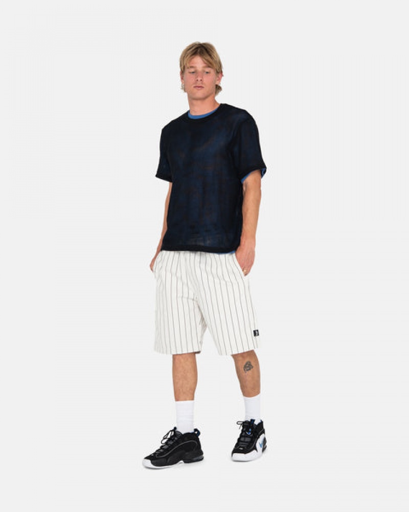 Stussy Brushed Beach Kort Korte Broek Heren Beige Belgium | IBA-8907