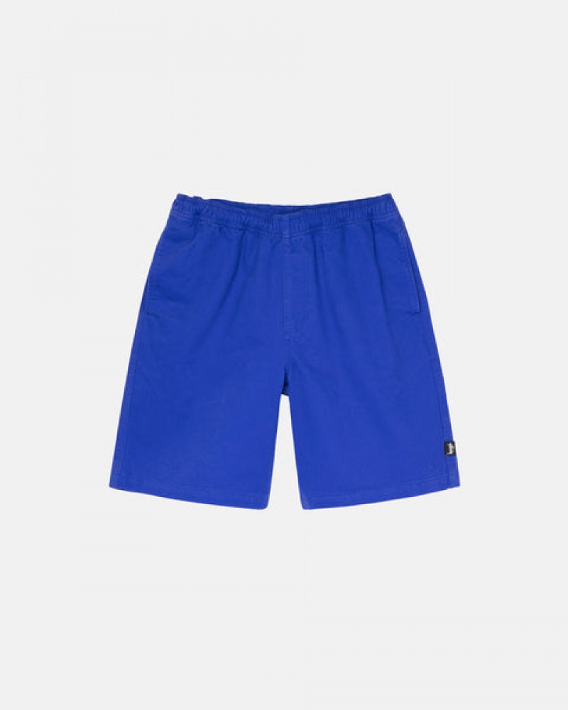 Stussy Brushed Beach Kort Zwemkleding Dames Blauw Belgium | ORS-9013