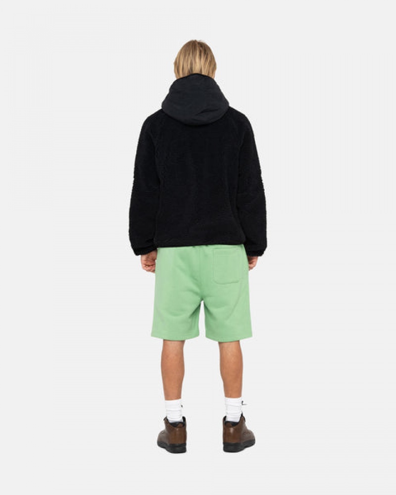 Stussy Stock Logo Sweatshort Sweatshort Heren Groen Belgium | DHN-3232