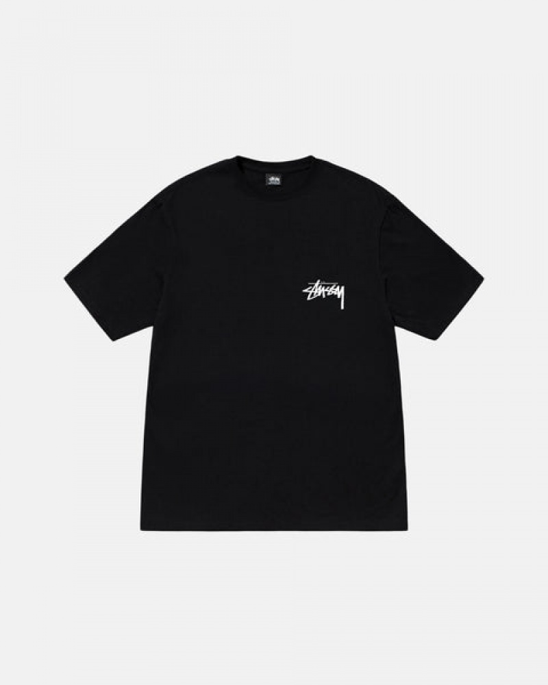 Stussy Suits Tee T-shirts Dames Zwart Belgium | GXG-8487
