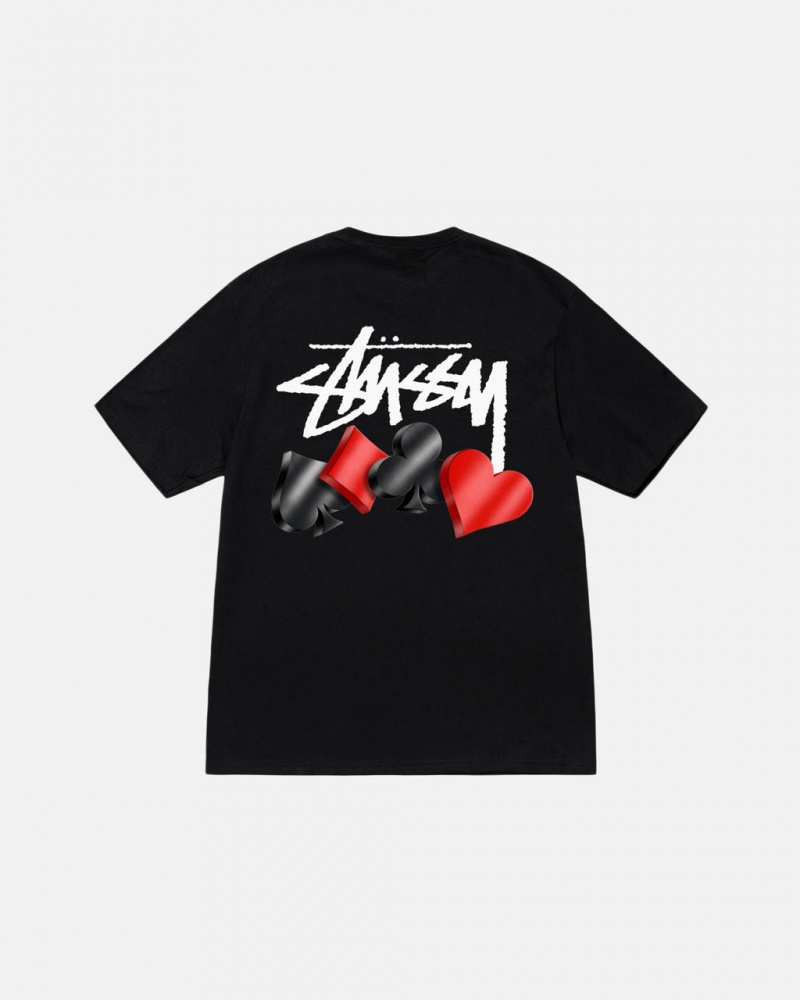 Stussy Suits Tee T-shirts Dames Zwart Belgium | GXG-8487
